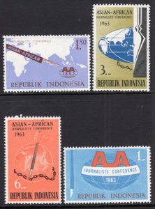 Indonesia 593-596 MNH VF