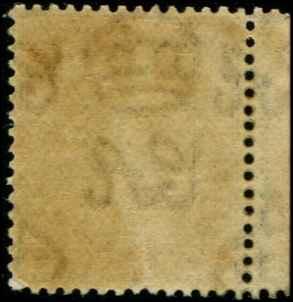 Bahamas SC# 74 SG# 118 George V wmk 4  perf 14 2d USED Toned gum