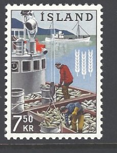 Iceland Sc # 355 mint hinged (RS)