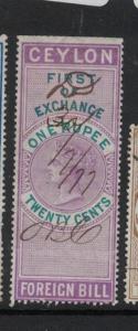 Ceylon Revenue BH 29 VFU (4dri)