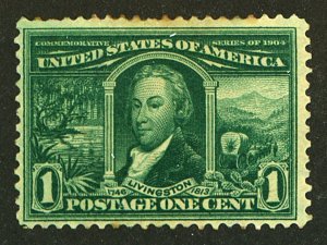 U.S. #323 MINT OG LH