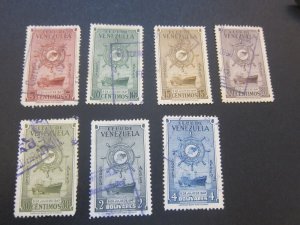 Venezuela 1948 Sc C256-9,261,268,270 FU