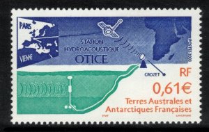 FRENCH ANTARCTIC 2003 Otice Station; Scott 319, Yvert 368; MNH