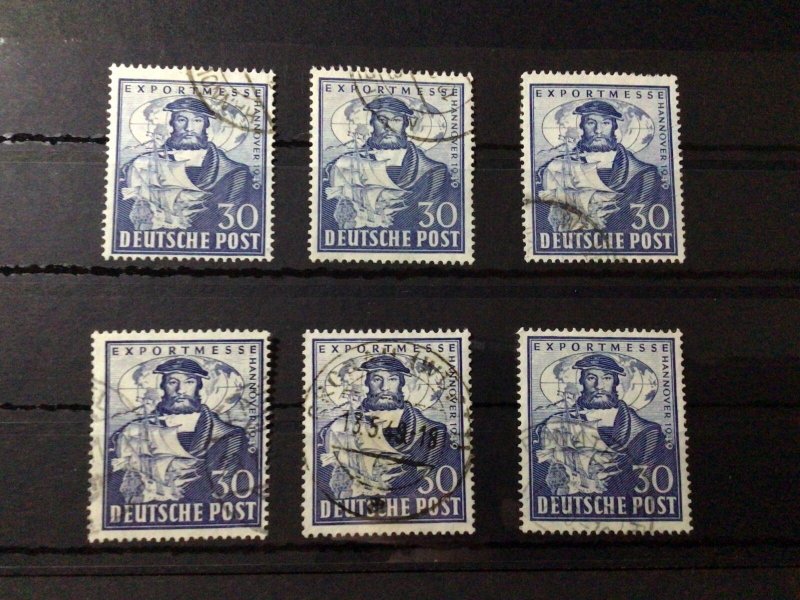 Germany Hanover Trade Fair 1949 30pf used stamps Ref 58044 