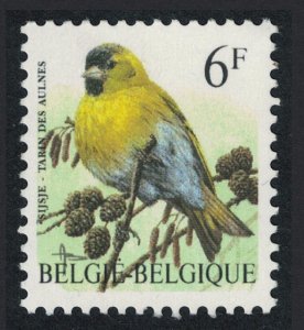 Belgium Spruce siskin Bird Buzin 'Tarin des aulnes' 6f 1996 MNH SC#1627