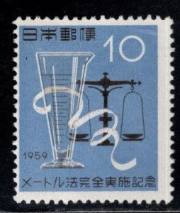 Japan Scott 673 MH* Metric stamp