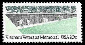 PCBstamps   US #2109 20c Vietnam Memorial, MNH, (35)