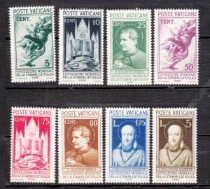 J42176 JL Stamps 1936 vatican city set mh/mhr #47-54 $98.10 scv