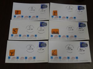 Greece 2004 Olympic Sports Dates 35 Unofficial Covers