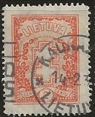 Lithuania ^ Scott # 210 - Used