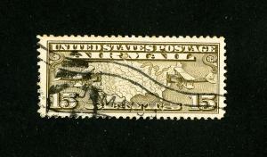 US Stamps # C8 Jumbo Used Gem