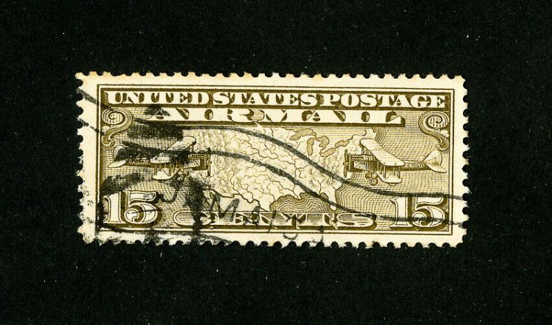 US Stamps # C8 Jumbo Used Gem