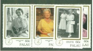 PALAU 636a-d MH CV $4.75 BIN $2.00