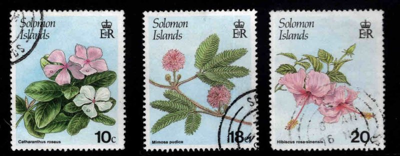 British Solomon Islands Scott 582-584 Used stamps