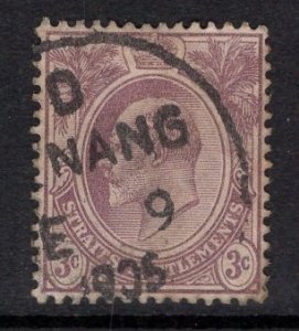 Straits Settlements 1903  King Edward VII  3c violet