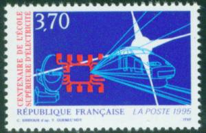 FRANCE Scott 2469, Yvert 2937 Electricity MNH** 1995