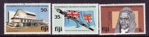 Fiji-Sc#450-2-Unused NH set-Commonwealth Conference-1981-