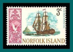 Norfolk Island 1967 Ships, 3c MNH  102,SG79