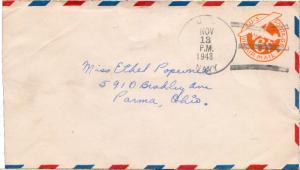 United States Texas [. Naval Receiving Station Orange] U.S. Navy 1943 3-bar  ...