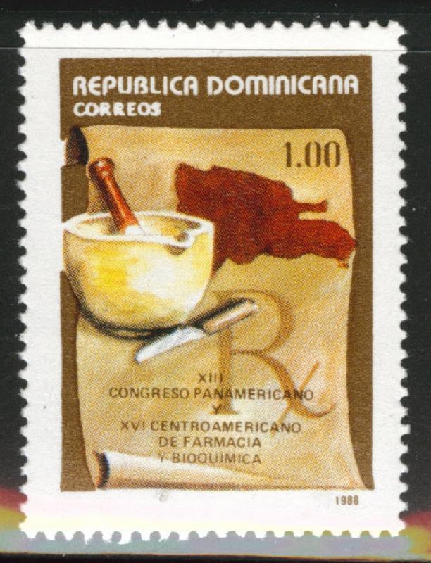 DOMINICAN REPUBLIC Scott 1044 MNH** Pharmacy stamp