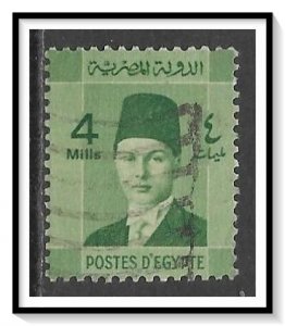 Egypt #209 King Farouk Used