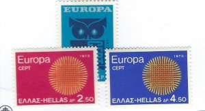 Greece Europa SC#985-987 Mint VF...Enjoy!