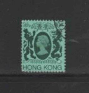 HONG KONG #396 1982 40c QEII F-VF USED a