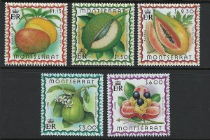 Montserrat Scott 984-988 MNH! Fruits!