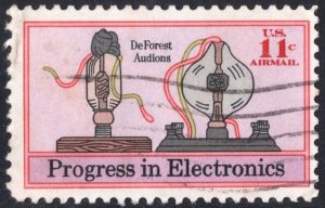 SC#C86 11¢ Electronics Progress: DeForest Audions Single (1973) Used