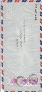 1950, Hong Kong to Portland, OR, Airmail, #10 (9214)