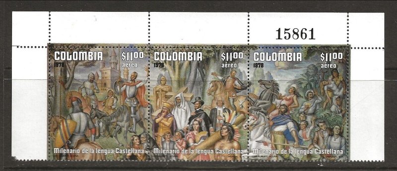 Colombia Sc C662 NH issue of 1978 