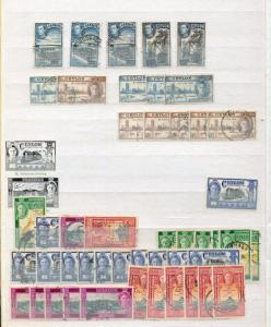 CEYLON Sri Lanka GVI/1960s M&U Collection(Appx 400 )(ELF76