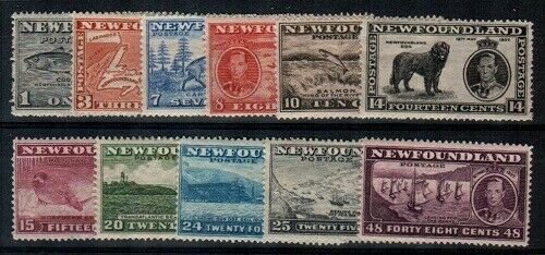 Newfoundland Scott 233-43 Mint NH [TE856]