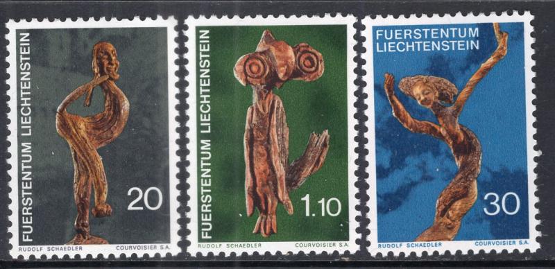 Liechtenstein 506-508 MNH VF