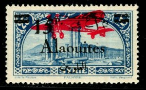 ES-13395 ALAOUITES AIR POST STAMPS 1929 C21  MH/HR CV $55