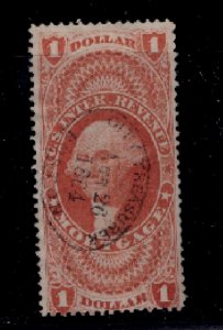 US REVENUE - R73c - CDS CANCEL - F/VF - EXCELLENT APPEARANCE -  SCV:  $300.00
