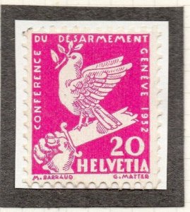 Switzerland 1932 SHADES Early Issue Fine Mint Hinged 20c. NW-210719