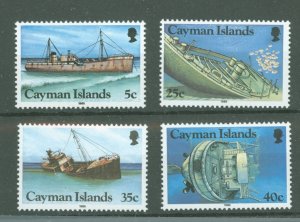 Cayman Islands #539-542 Unused Single (Complete Set)