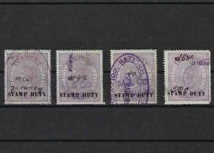 ceylon victoria stamp duty   stamps ref r13861A