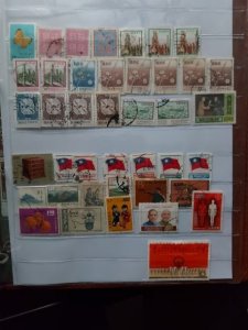 Off Paper Mix Pocket Lot of 85 Early China Used/Unused Stamps F/VF