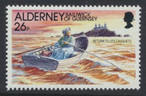 Alderney  SG A48  SC# 61  Ships  MNH  see scan