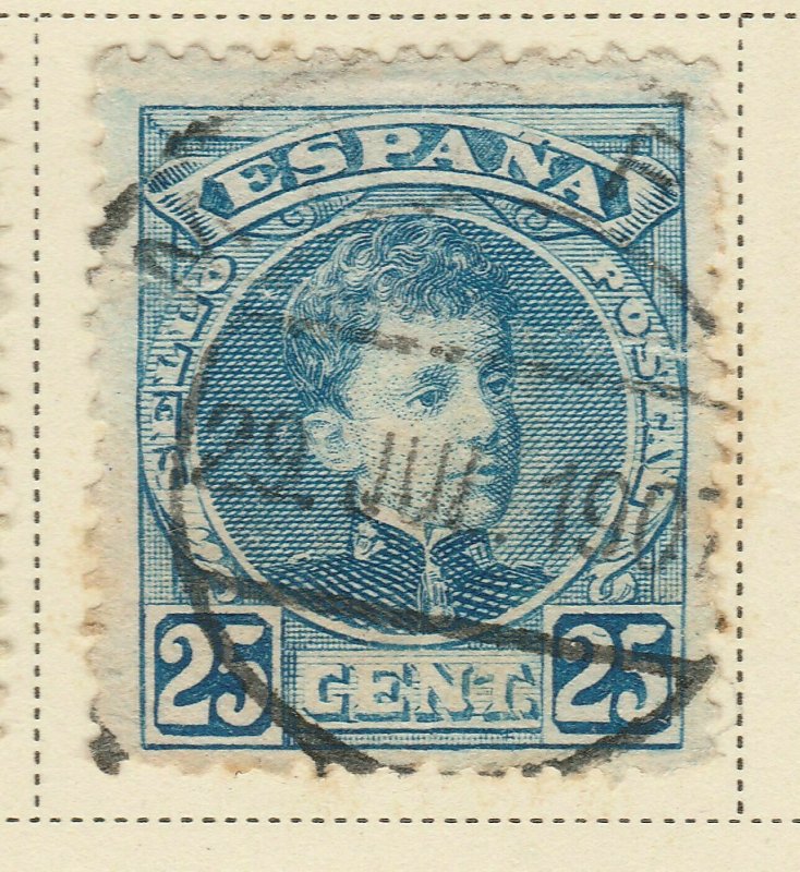 A5P62F33 Spain 1901-05 25c used