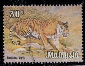 Malaysia - #175 Tiger - Used