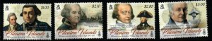 PITCAIRN ISLANDS SG1001/4 2017 WILLIAM BLIGH MNH