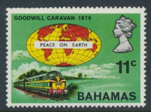 Bahamas  SG 348 SC# 304  MNH Goodwill Caravan 1970  see scans 