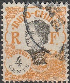 Indo-China, #101  Used From 1922-23