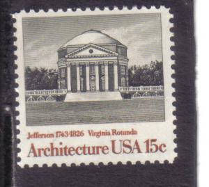 1779 - .15 Architecture mnh vf. 