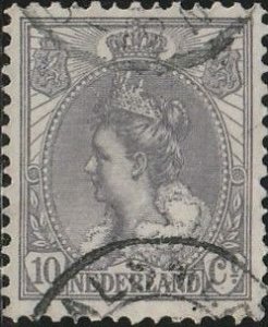 Netherlands, #67 Used From 1898-1924