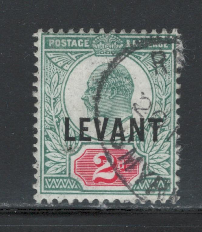 Great Britain Offices Turkish Empire 1905 Overprint 2p Scott # 18 Used