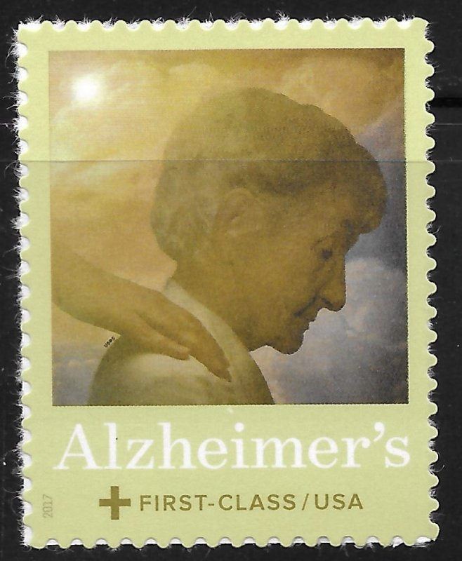 US #B6 (49c + 11c) Alzheimer's Disease Awareness ~ MNH